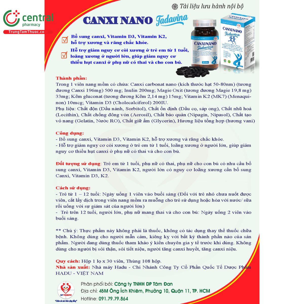 canxi nano tadavina 6 H3178