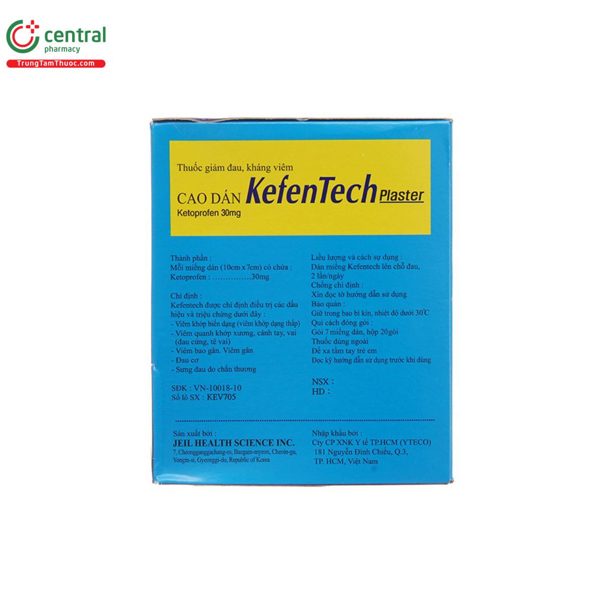 cao dan kefentech plaster 6 O5363