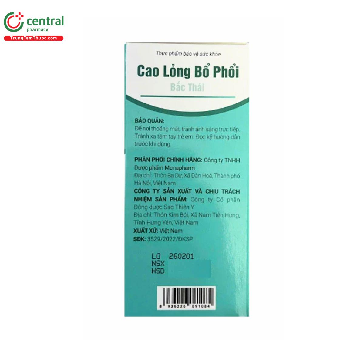 cao long bo phoi bac thai 4 R7512 cao long bo phoi bac thai 4 R7512
