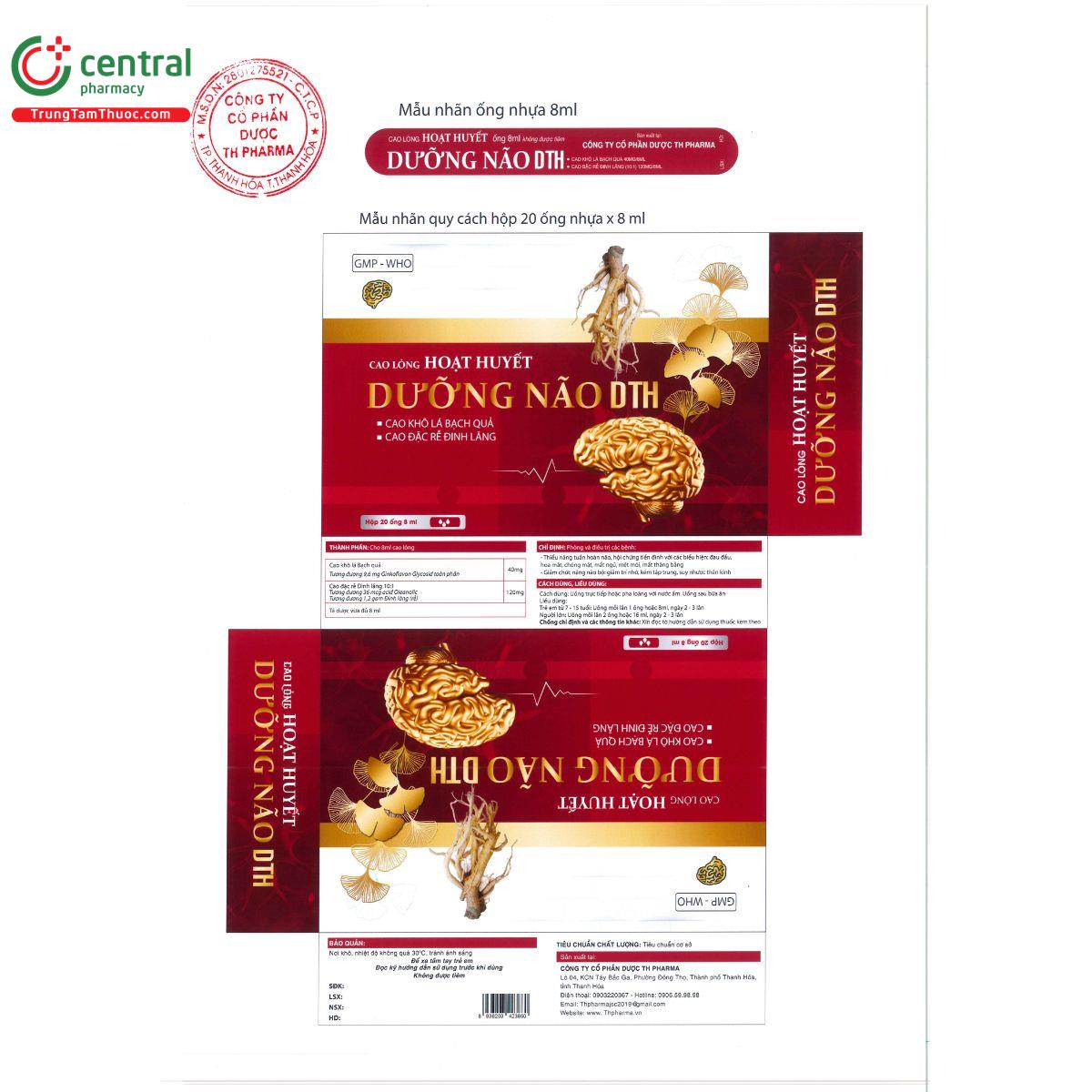 cao long hoat huyet duong nao dth 5 E2205 cao long hoat huyet duong nao dth 5 E2205