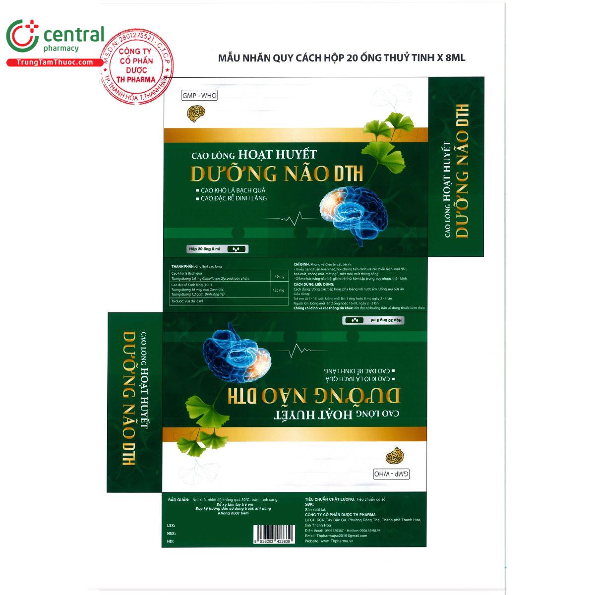 cao long hoat huyet duong nao dth 7 B0251 cao long hoat huyet duong nao dth 7 B0251