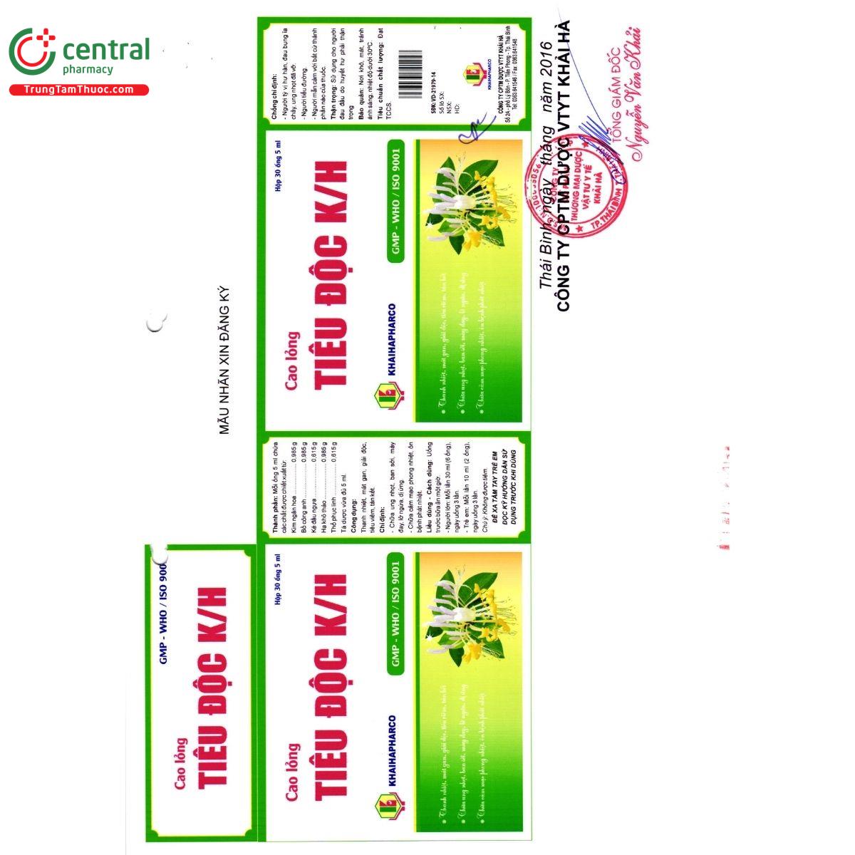 cao long tieu doc k h 8 B0808 cao long tieu doc k h 8 B0808