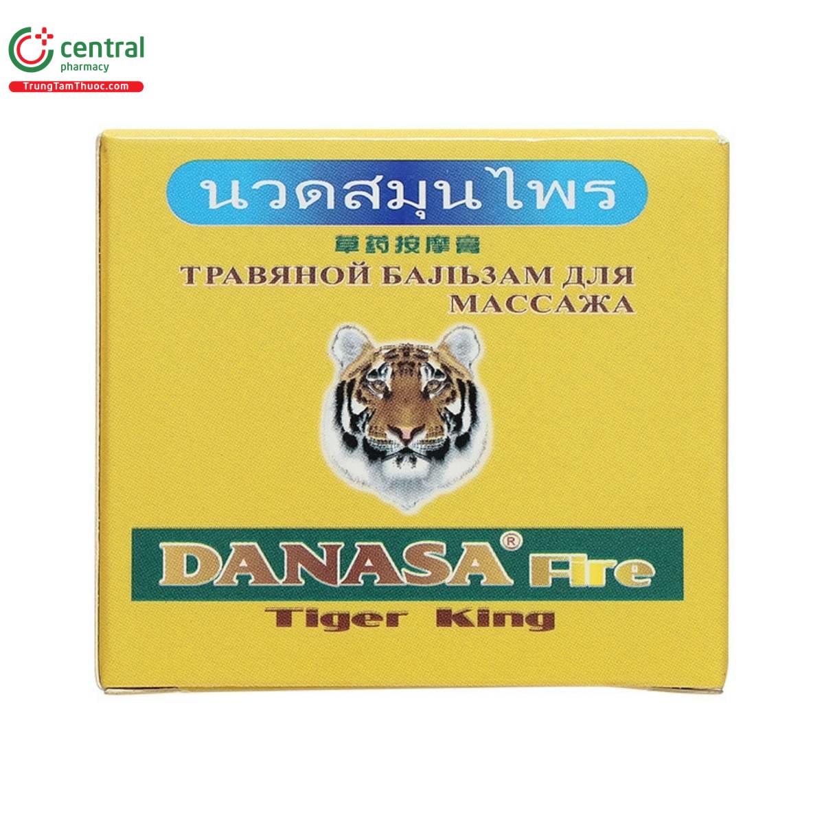 cao xoa bop thao duoc danasa fire tiger king 20g 3 H2268