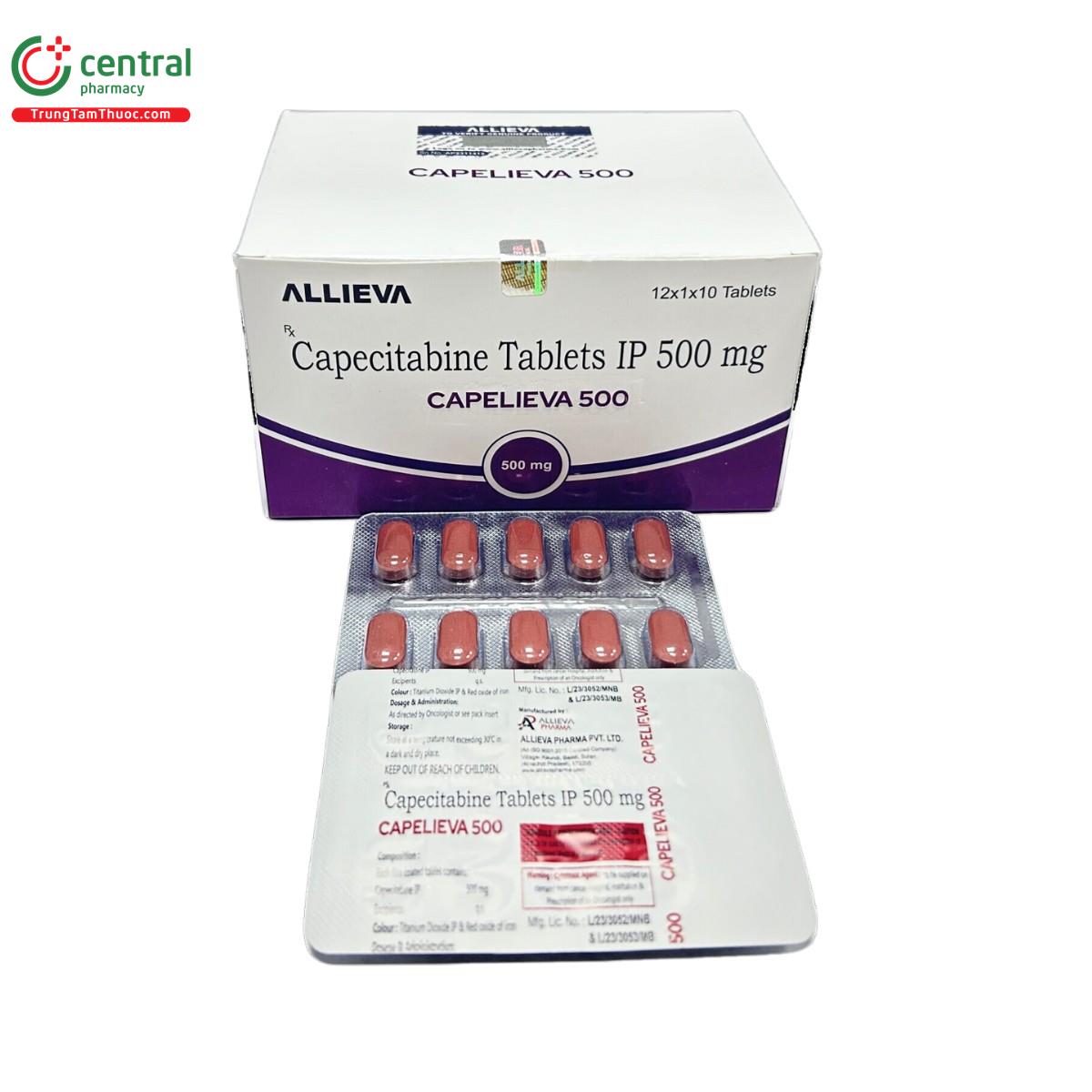 capelieva 500mg 6 V8354