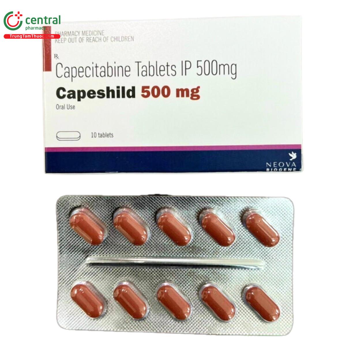 capeshild 500mg 2 S7382