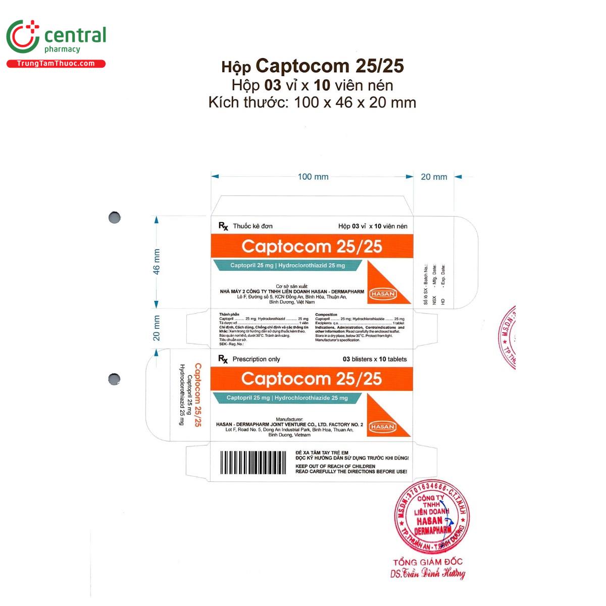 captocom 2525 3 R7252