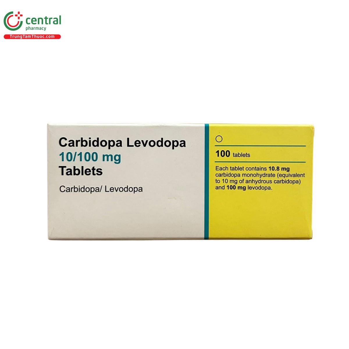 carbidopa levodopa 10 100mg 2 A0283 carbidopa levodopa 10 100mg 2 A0283