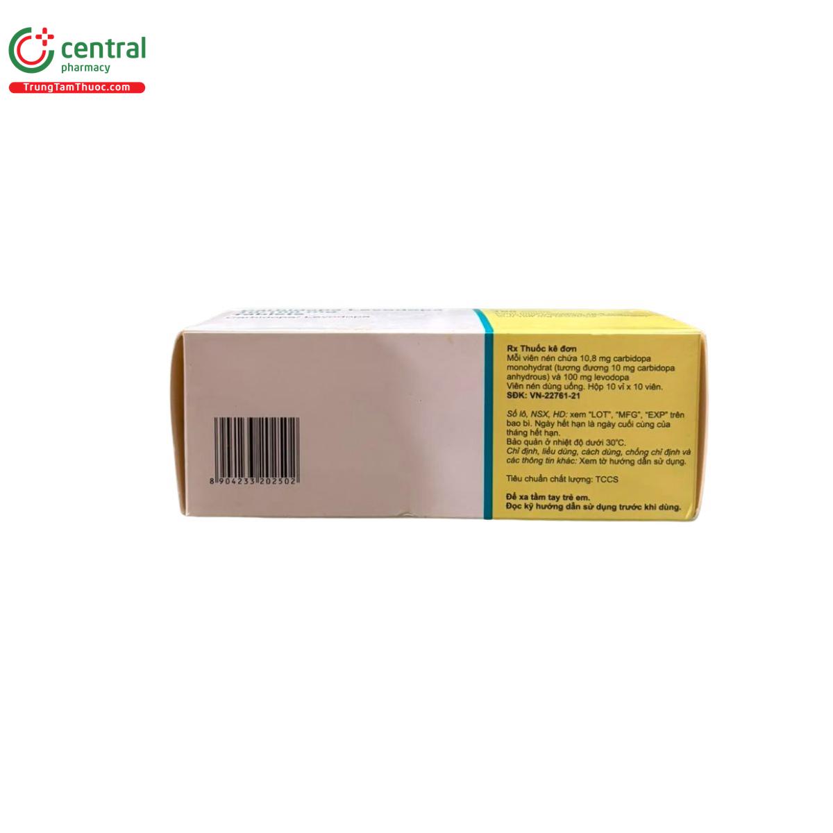 carbidopa levodopa 10 100mg 3 N5153 carbidopa levodopa 10 100mg 3 N5153