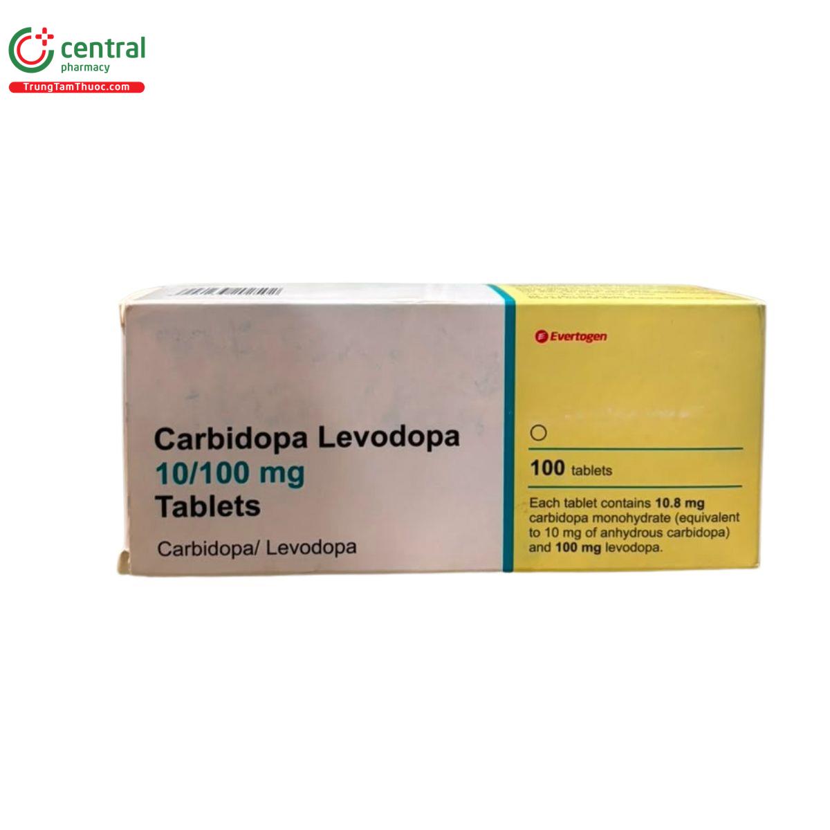 carbidopa levodopa 10 100mg 6 G2020 carbidopa levodopa 10 100mg 6 G2020