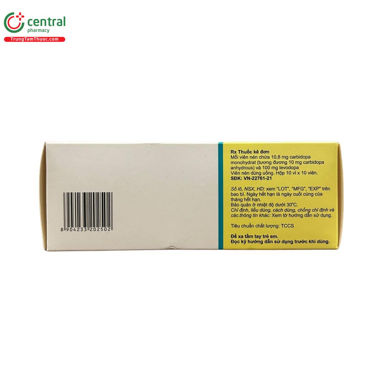 carbidopa levodopa 10 100mg 7 O5556 carbidopa levodopa 10 100mg 7 O5556