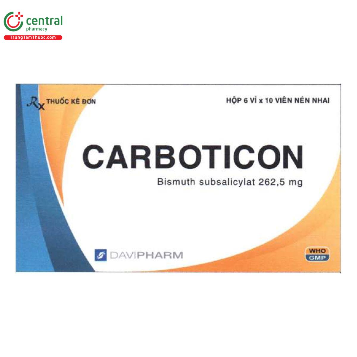 carboticon 262 5mg 6 N5766