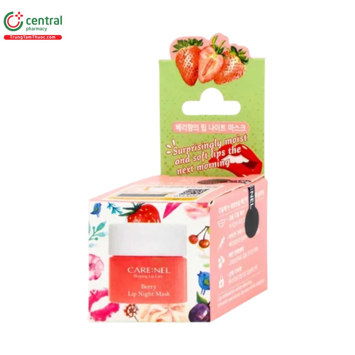 care nel berry lip night mask 4 N5222