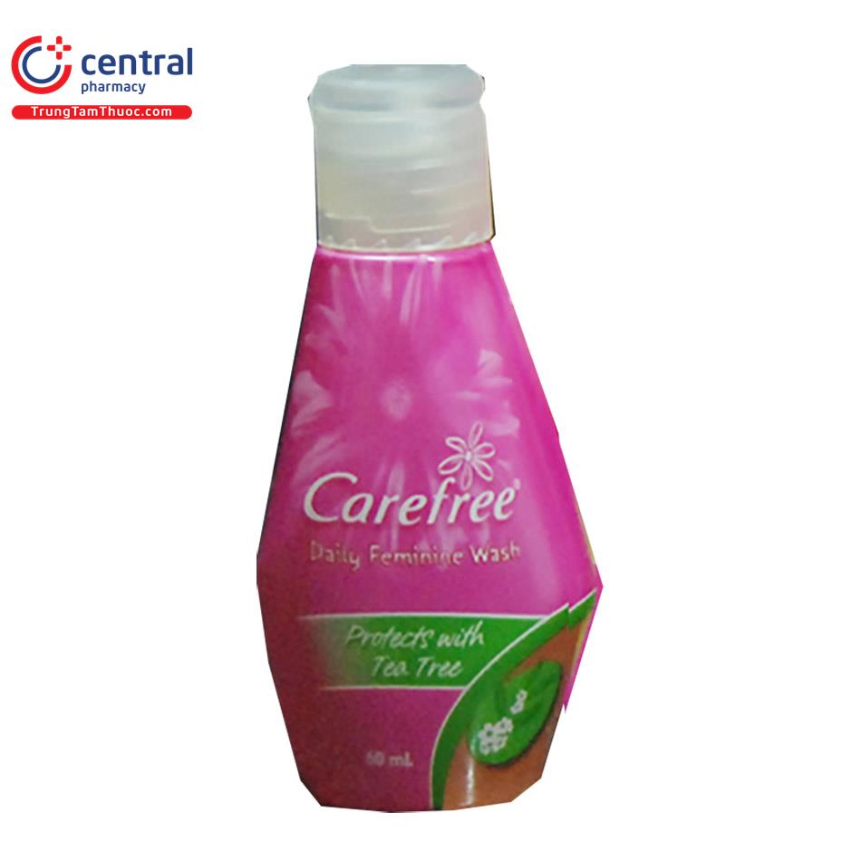 carefree daily feminine wash tea tree 60ml 2 O5051