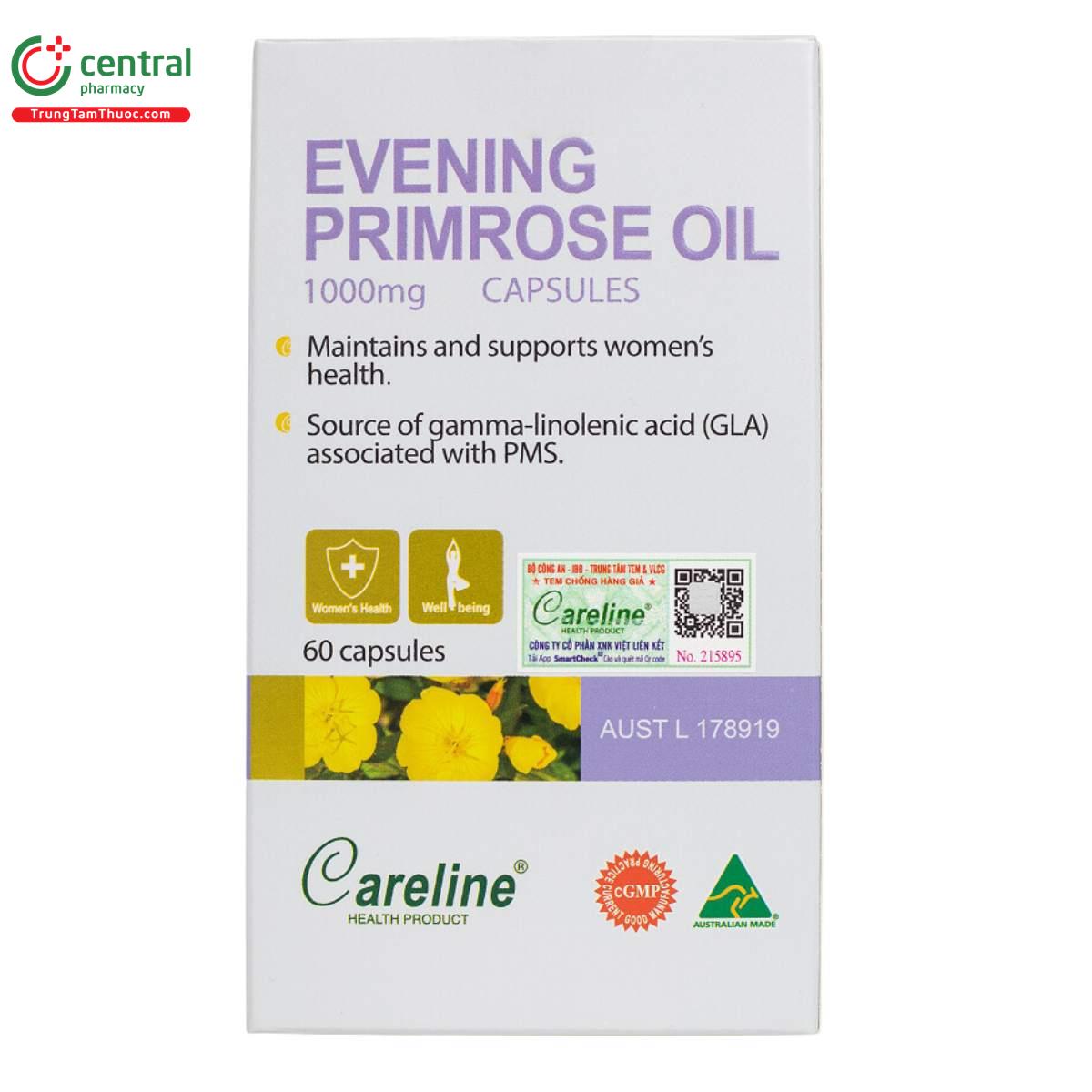 careline evening primrose oil 1000mg 3 V8556