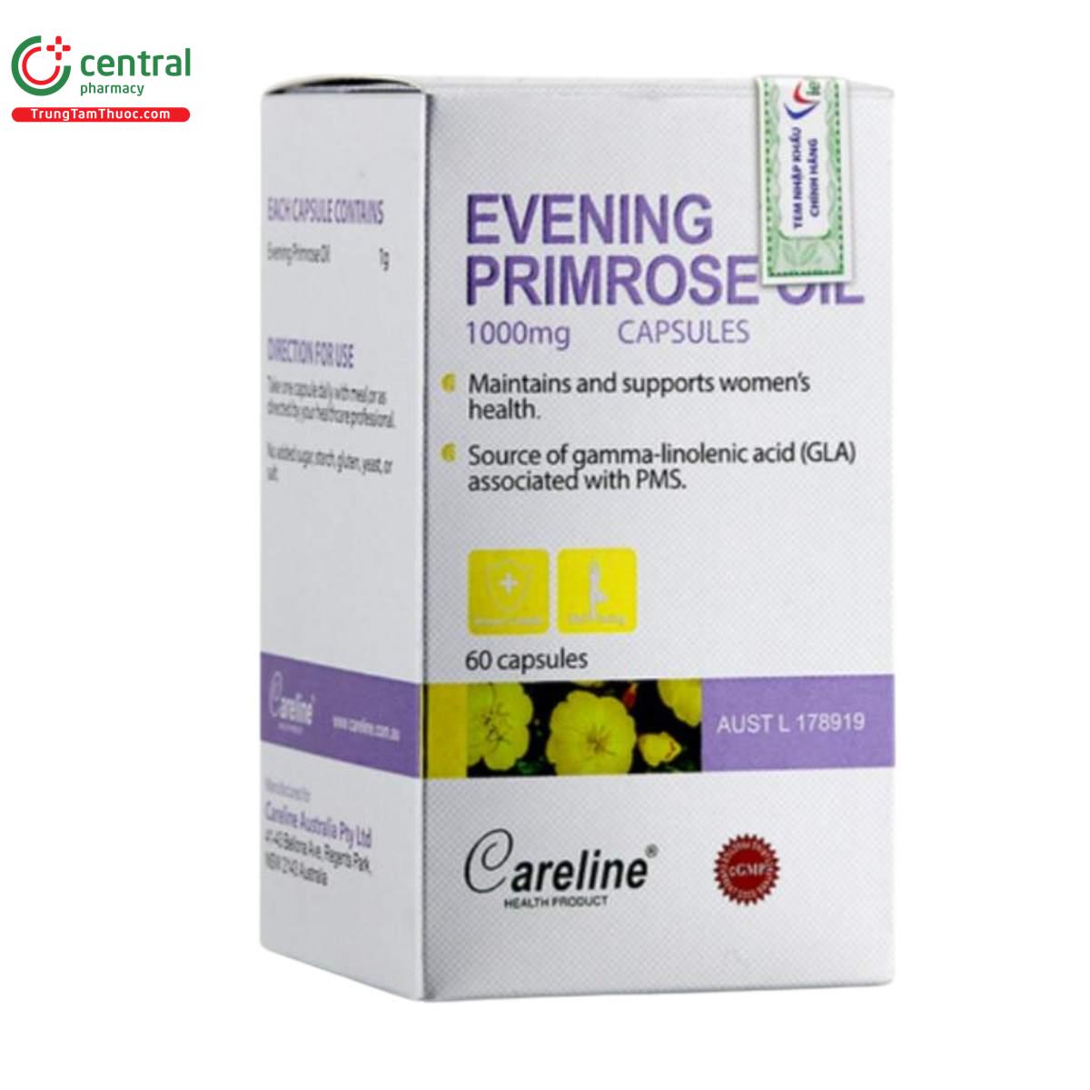 careline evening primrose oil 1000mg 4 F2203