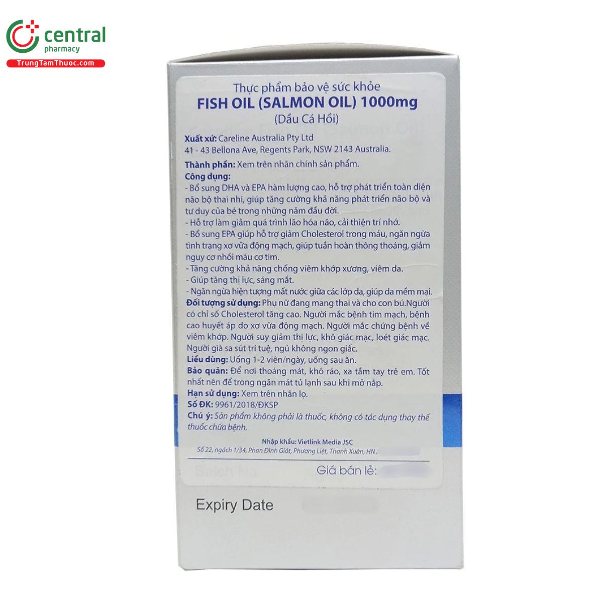 careline fish oil 11 V8587