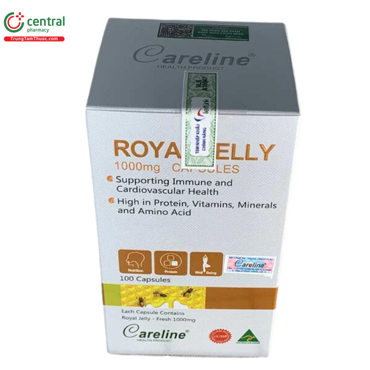 careline royal jelly 1000mg 15 V8447