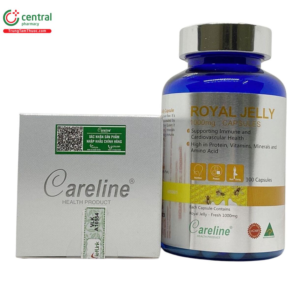 careline royal jelly 1000mg 5 P6008