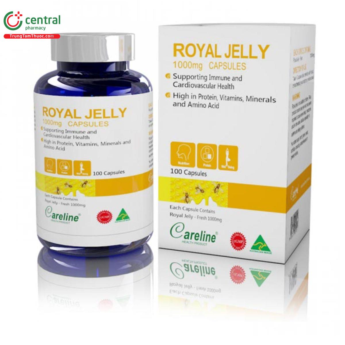 careline royal jelly 1000mg 6 A0547