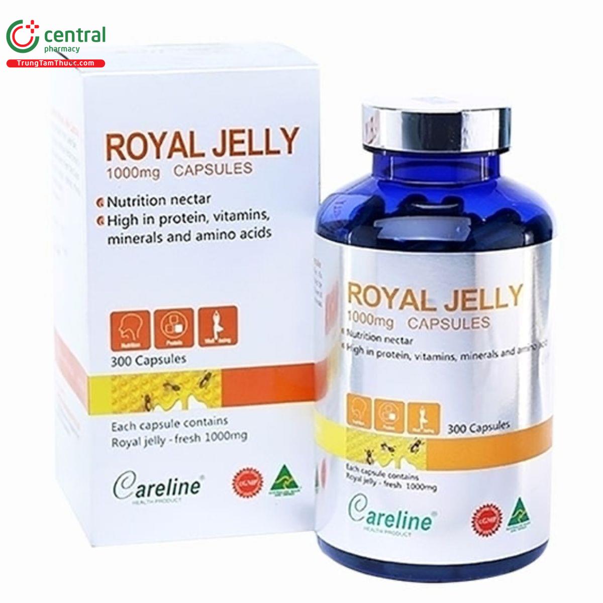 careline royal jelly 1000mg 7 P6811