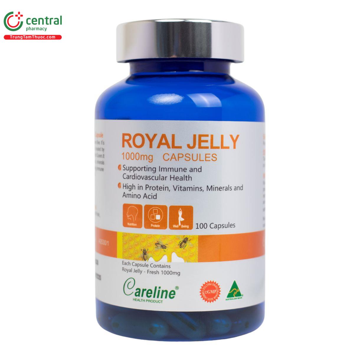 careline royal jelly 1000mg 9 U8657