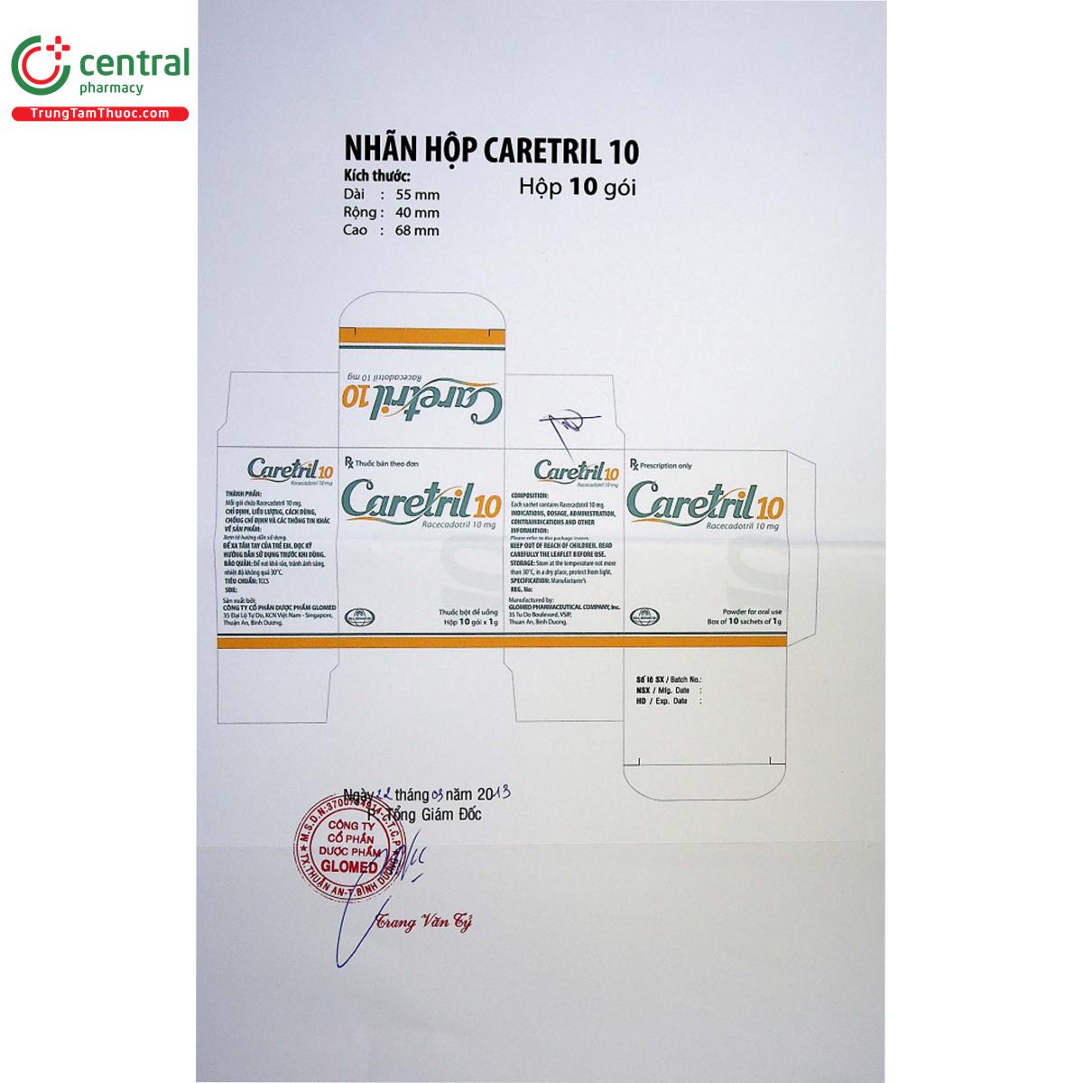 caretril 10mg 5 C1803 caretril 10mg 5 C1803