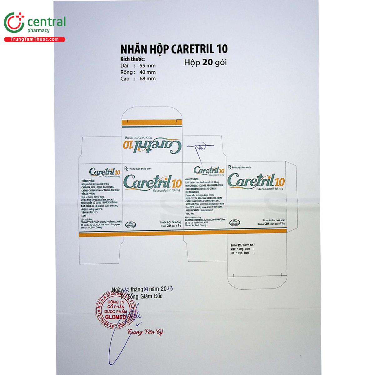 caretril 10mg 6 K4035 caretril 10mg 6 K4035