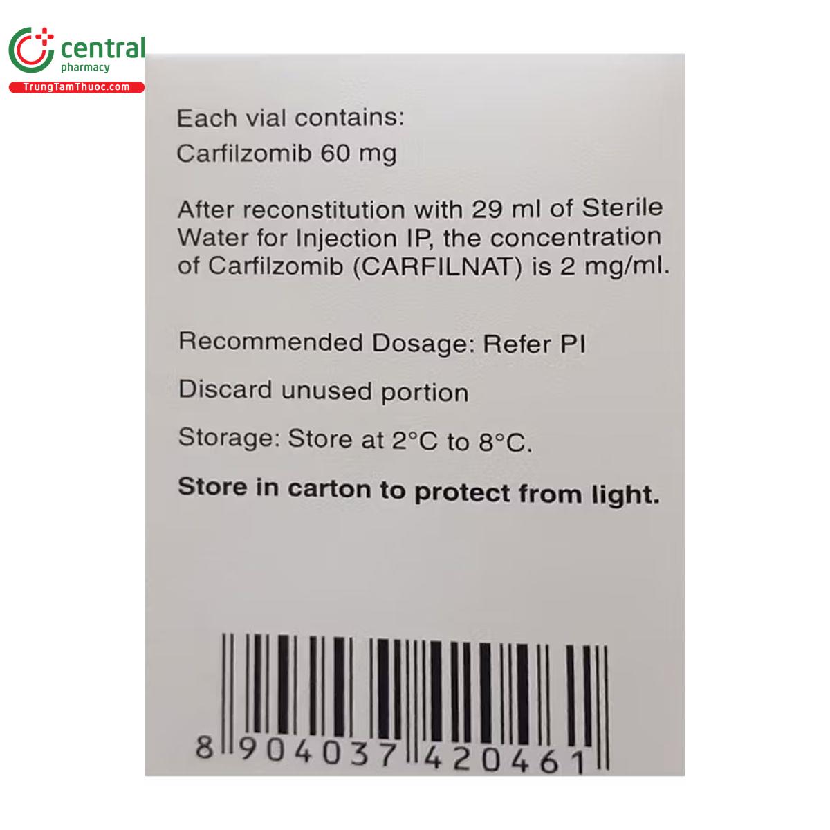 carfilnat 60mg 6 Q6478