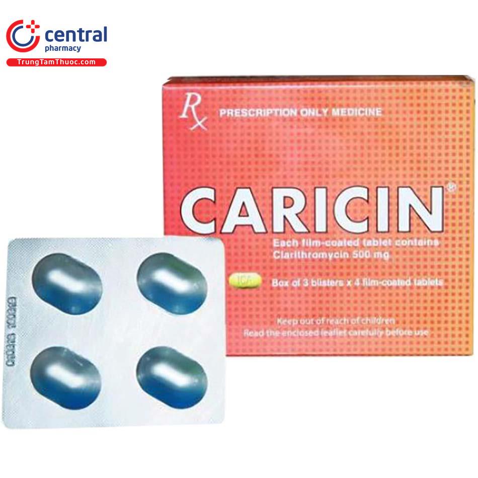 caricin 500mg 8 B0464