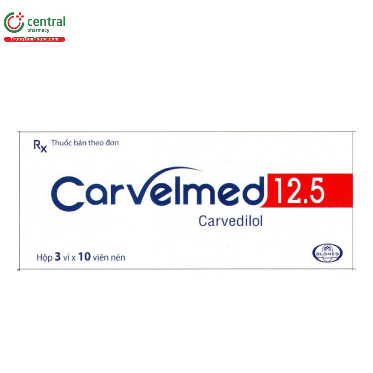 carvelmed 125mg 1 L4033 carvelmed 125mg 1 L4033