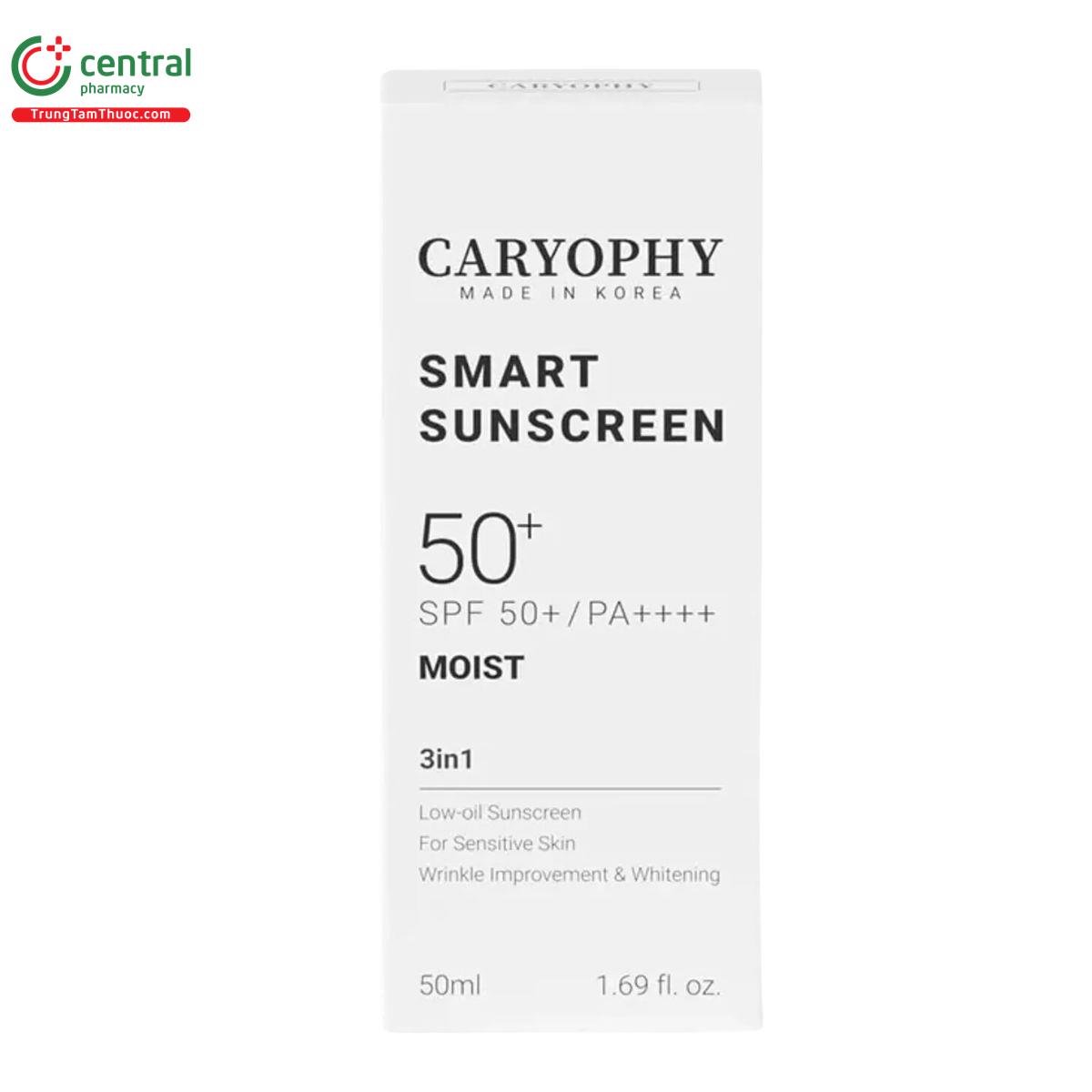 caryophy smart moist sunscreen 50ml 2 V8668