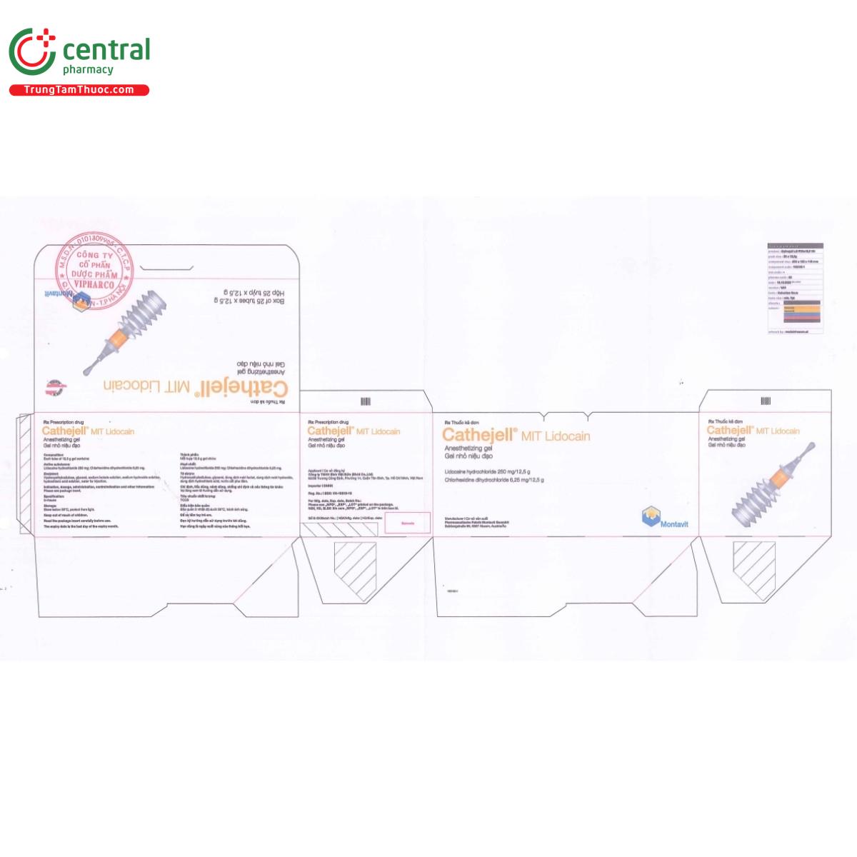 cathejell mit lidocain 125g 4 I3188