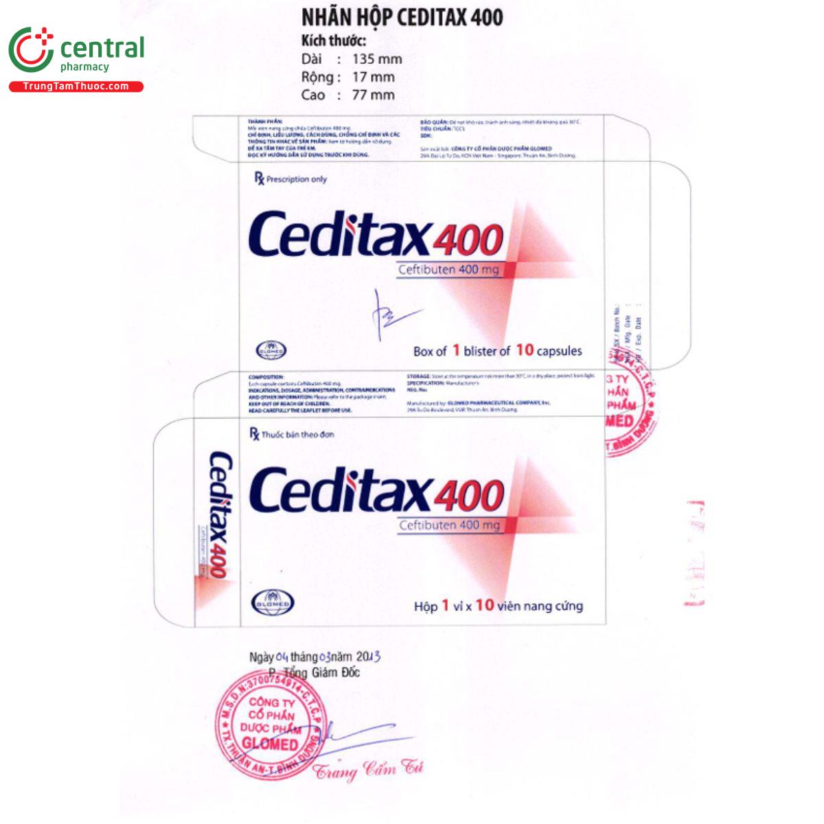 ceditax 400 3 H3388 ceditax 400 3 H3388