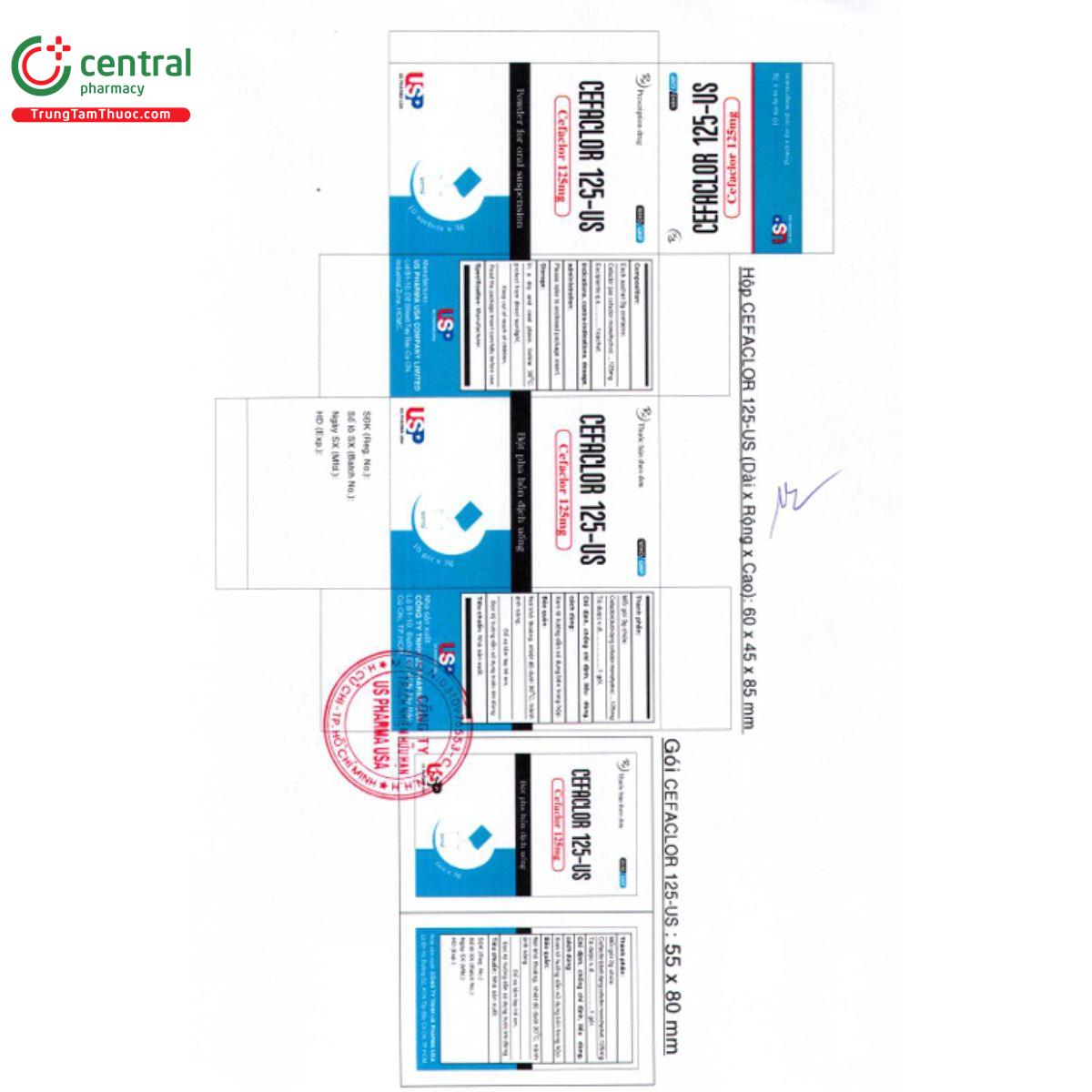 cefaclor 125 us 5 G2367