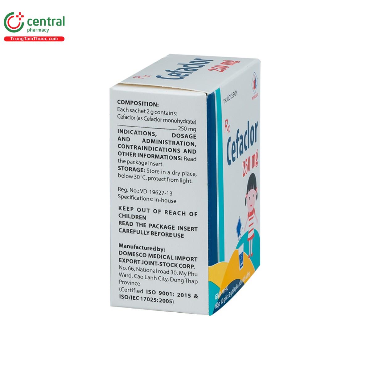 cefaclor 250mg domesco 6 N5233