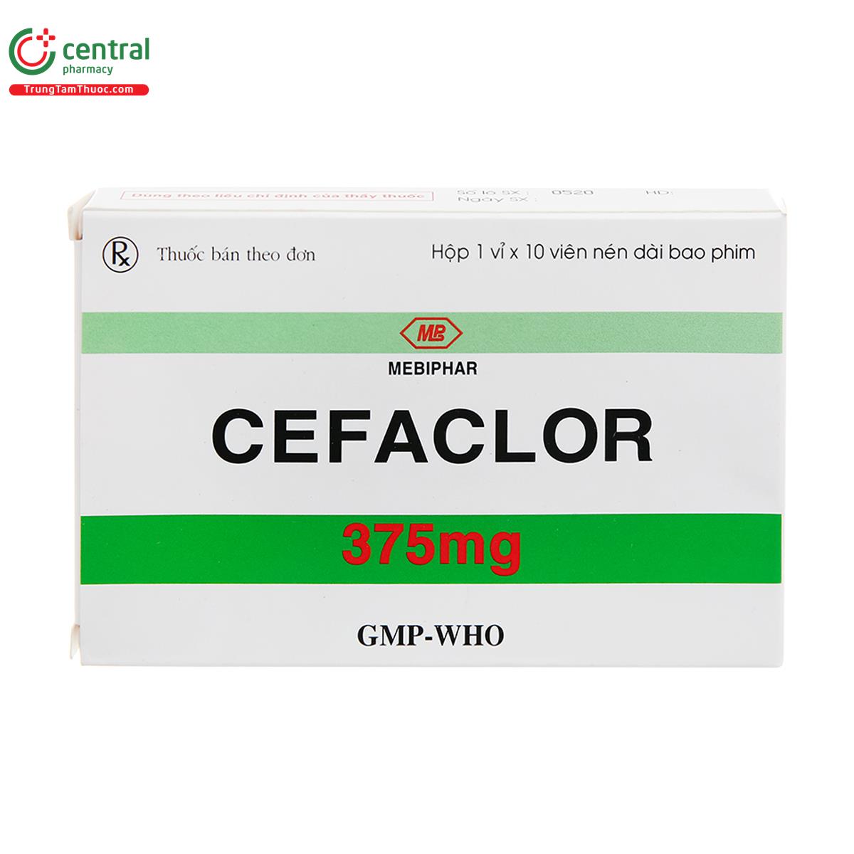 cefaclor 375mg mebiphar 3 S7108