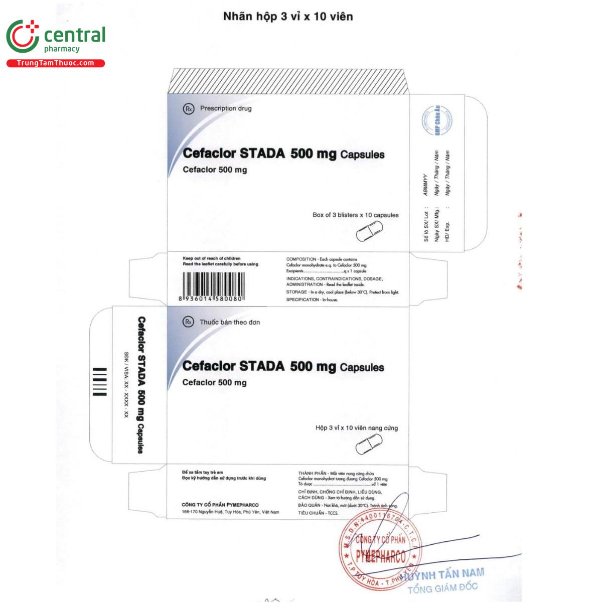 cefaclor stada 500mg 6 H3513