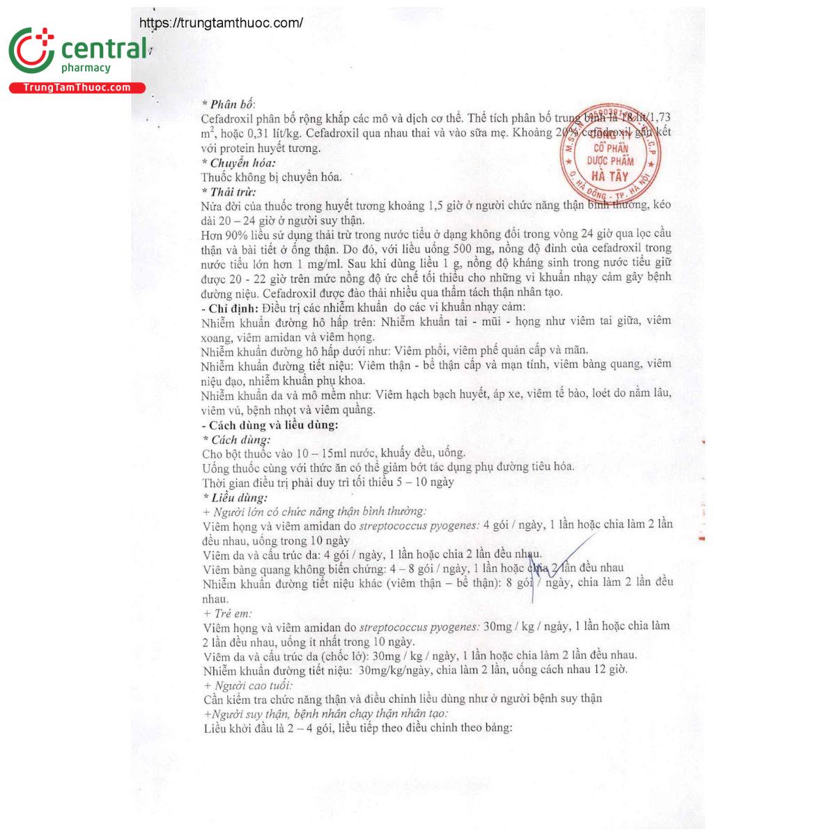 cefadroxil 250 mg 6 K4755 cefadroxil 250 mg 6 K4755