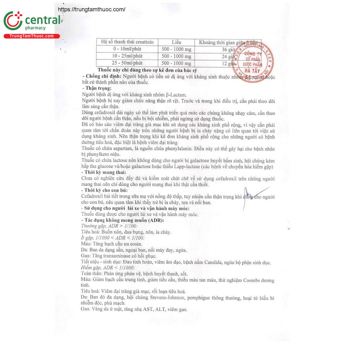 cefadroxil 250 mg 7 H2676 cefadroxil 250 mg 7 H2676