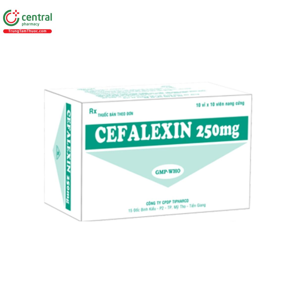 cefalexin 250mg tipharco 3 T7822