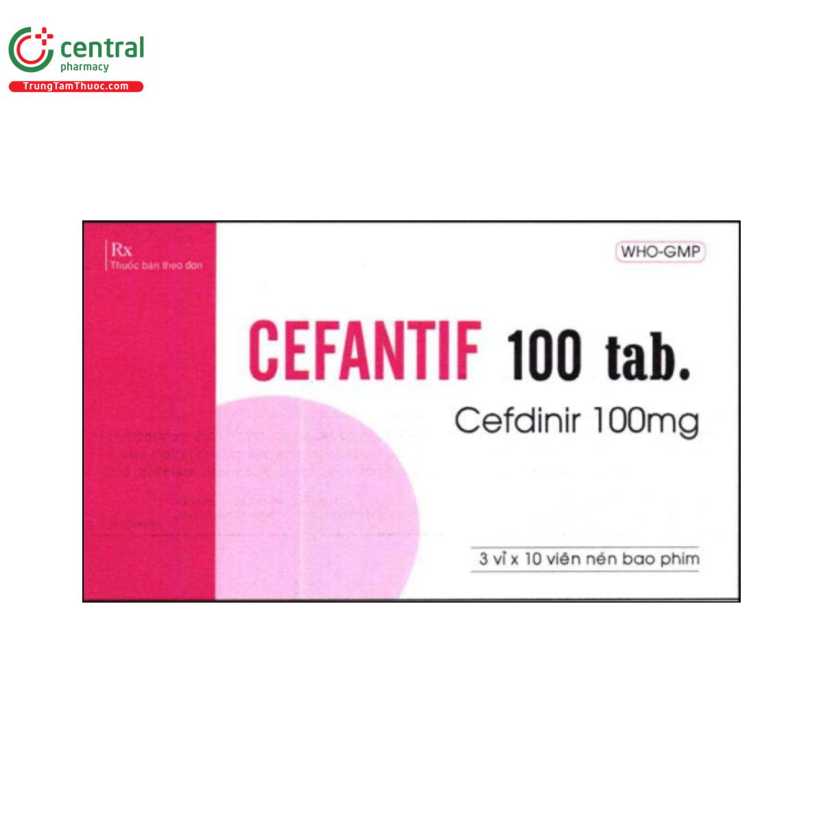 cefantif 100 tab 1 C1137 cefantif 100 tab 1 C1137