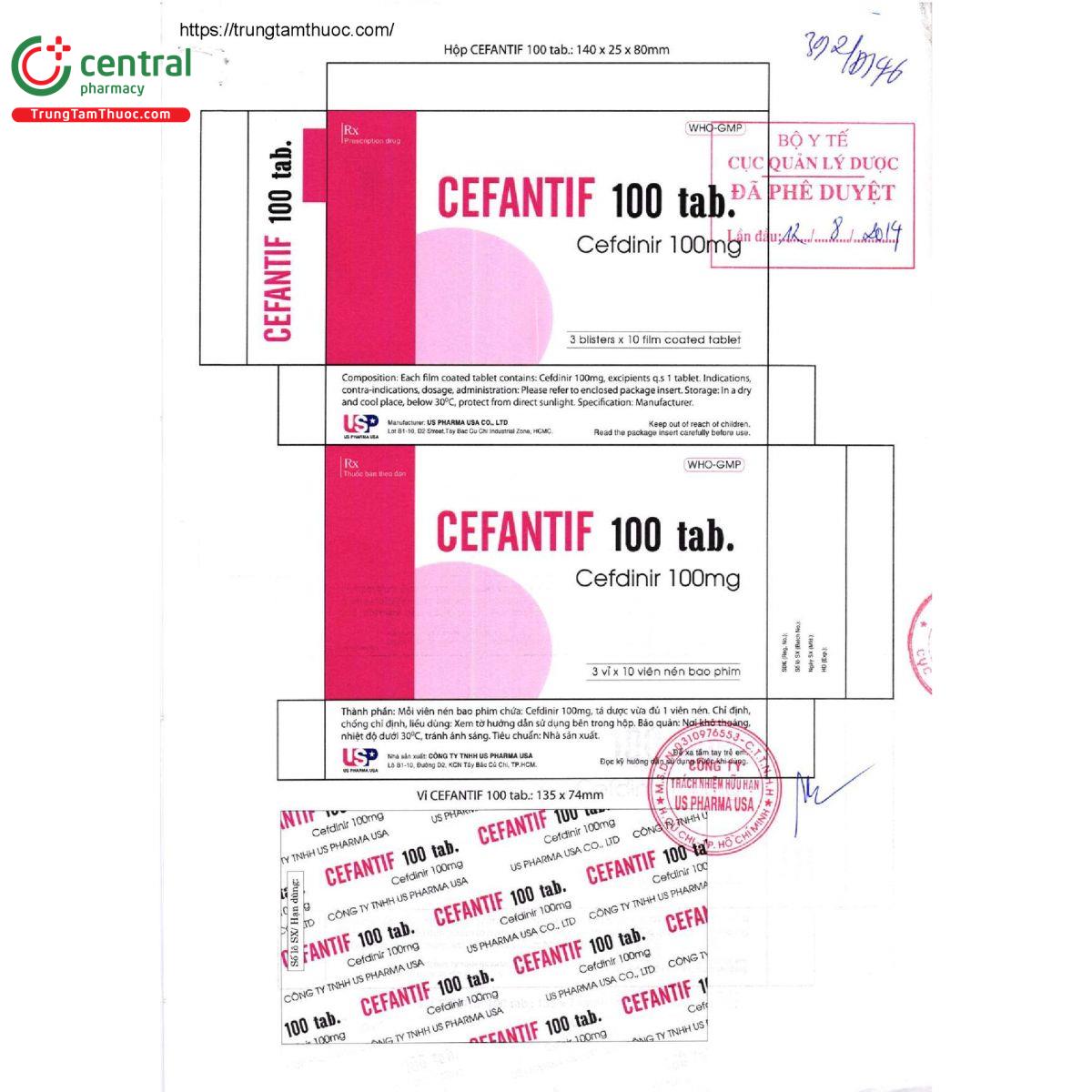 cefantif 100 tab 4 A0468 cefantif 100 tab 4 A0468