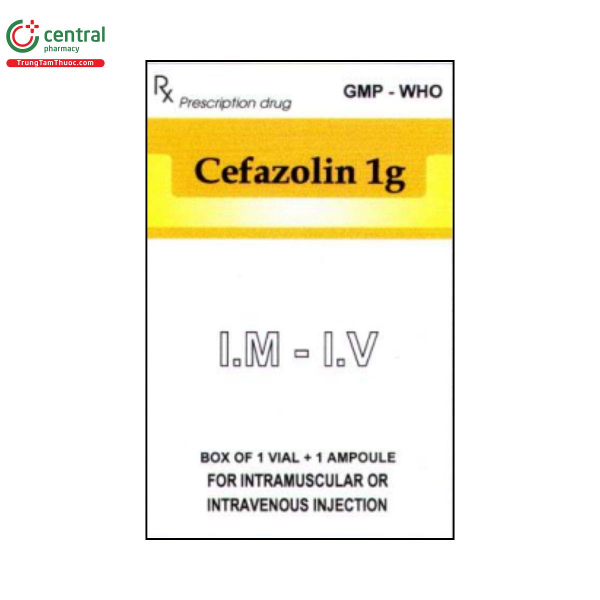cefazolin 1g 2 U8417