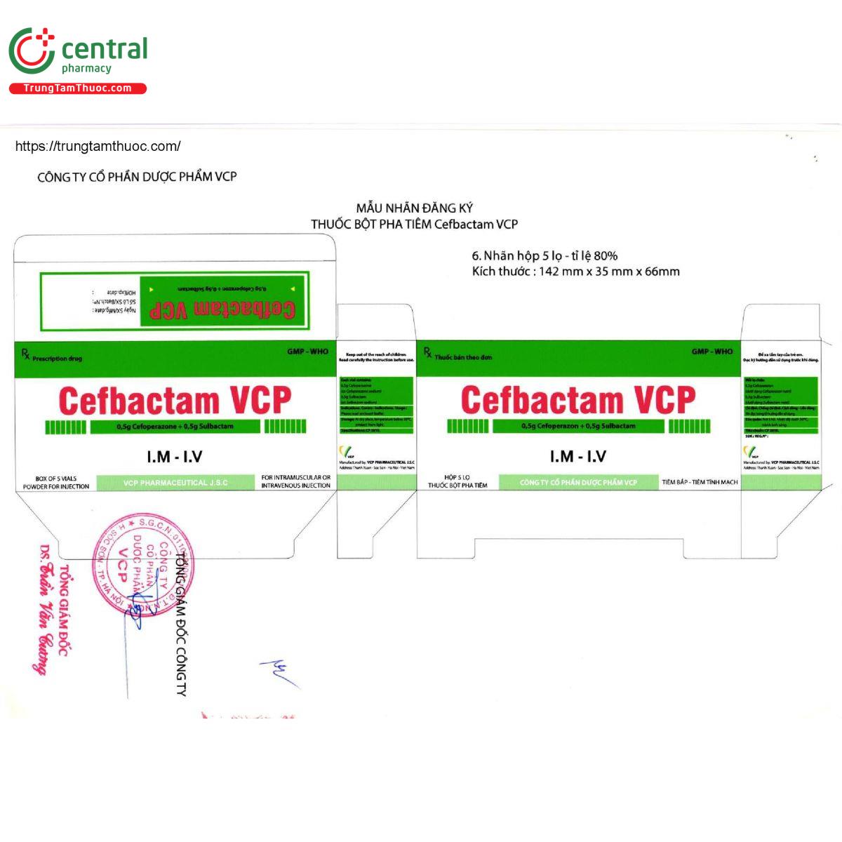 cefbactam vcp 3 N5240 cefbactam vcp 3 N5240