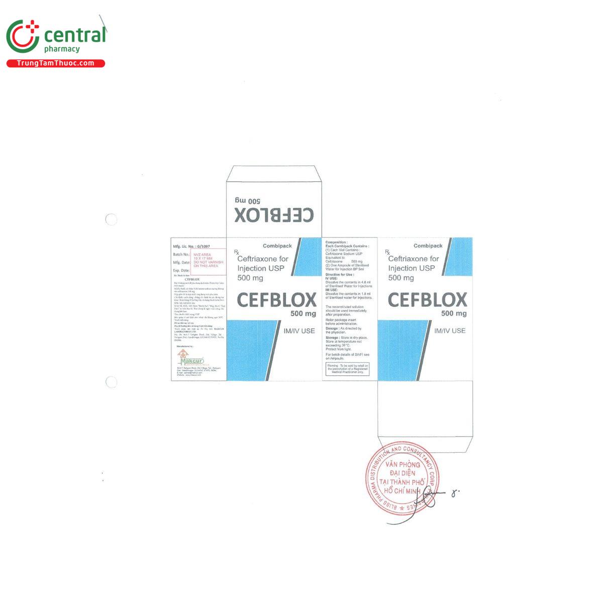 cefblox 500mg 2 N5401