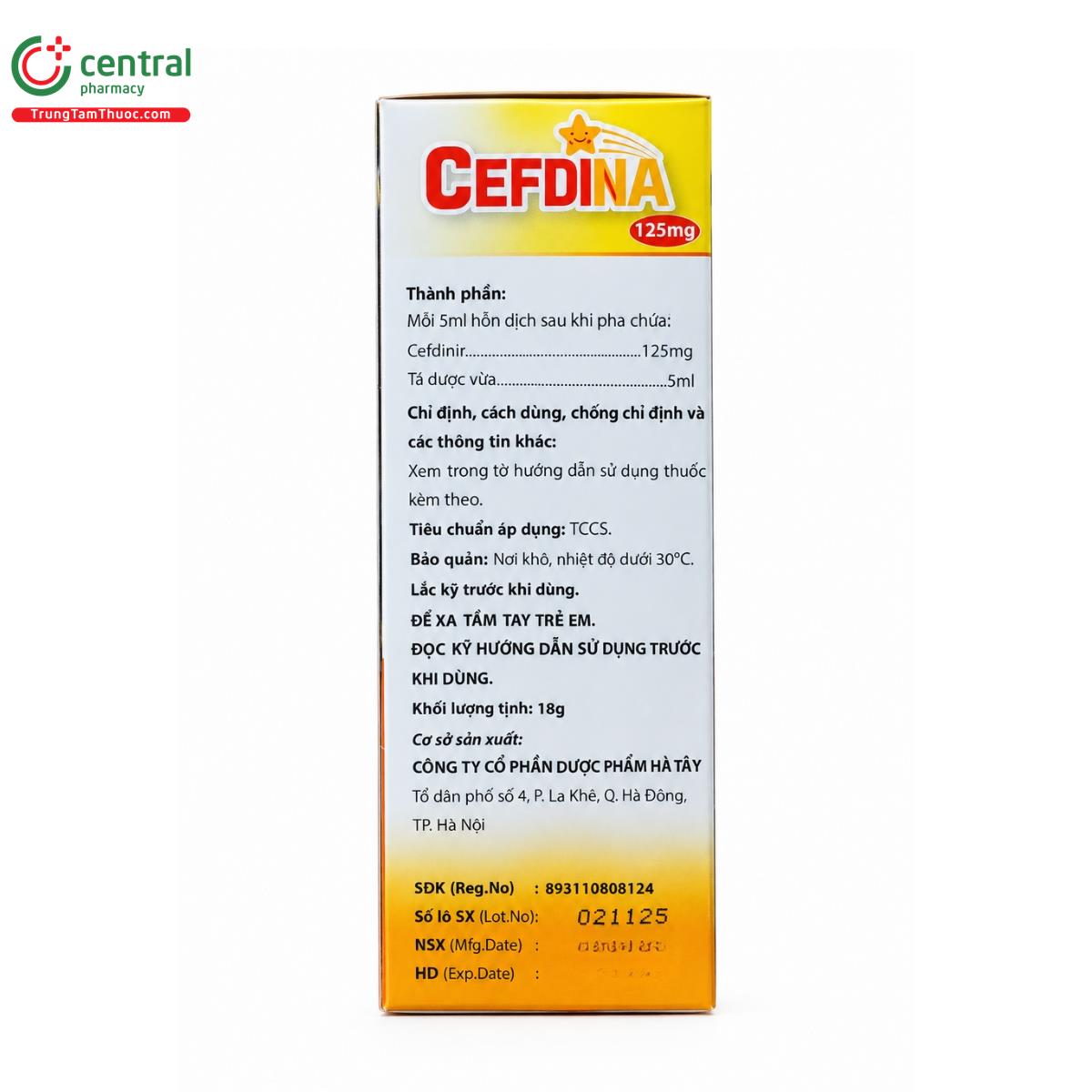 cefdina 125mg 5ml 2 L4737 cefdina 125mg 5ml 2 L4737