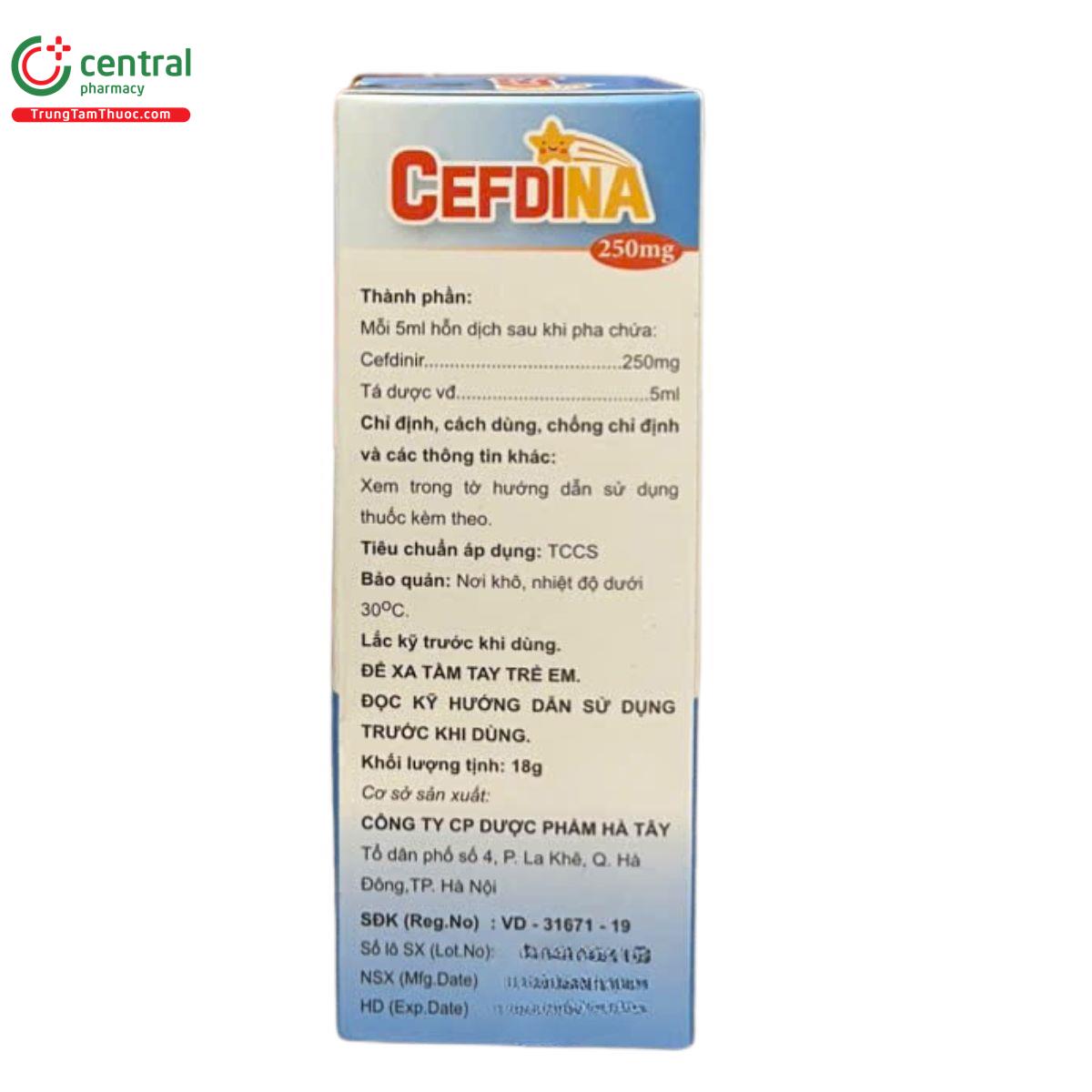 cefdina 250mg 119 V8807