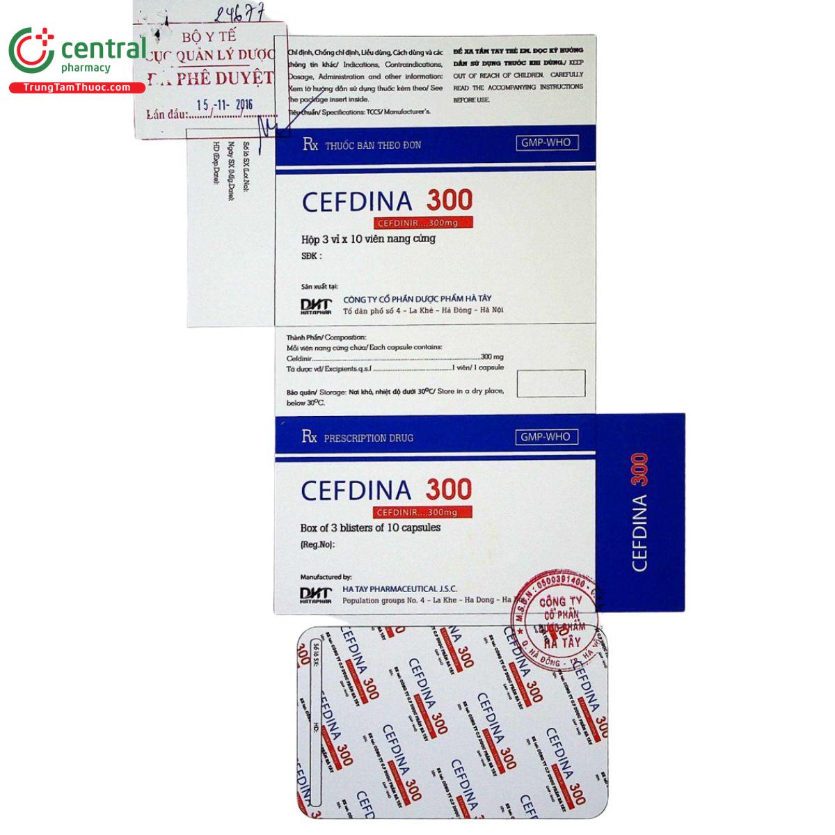 cefdina 300mg 4 I3287