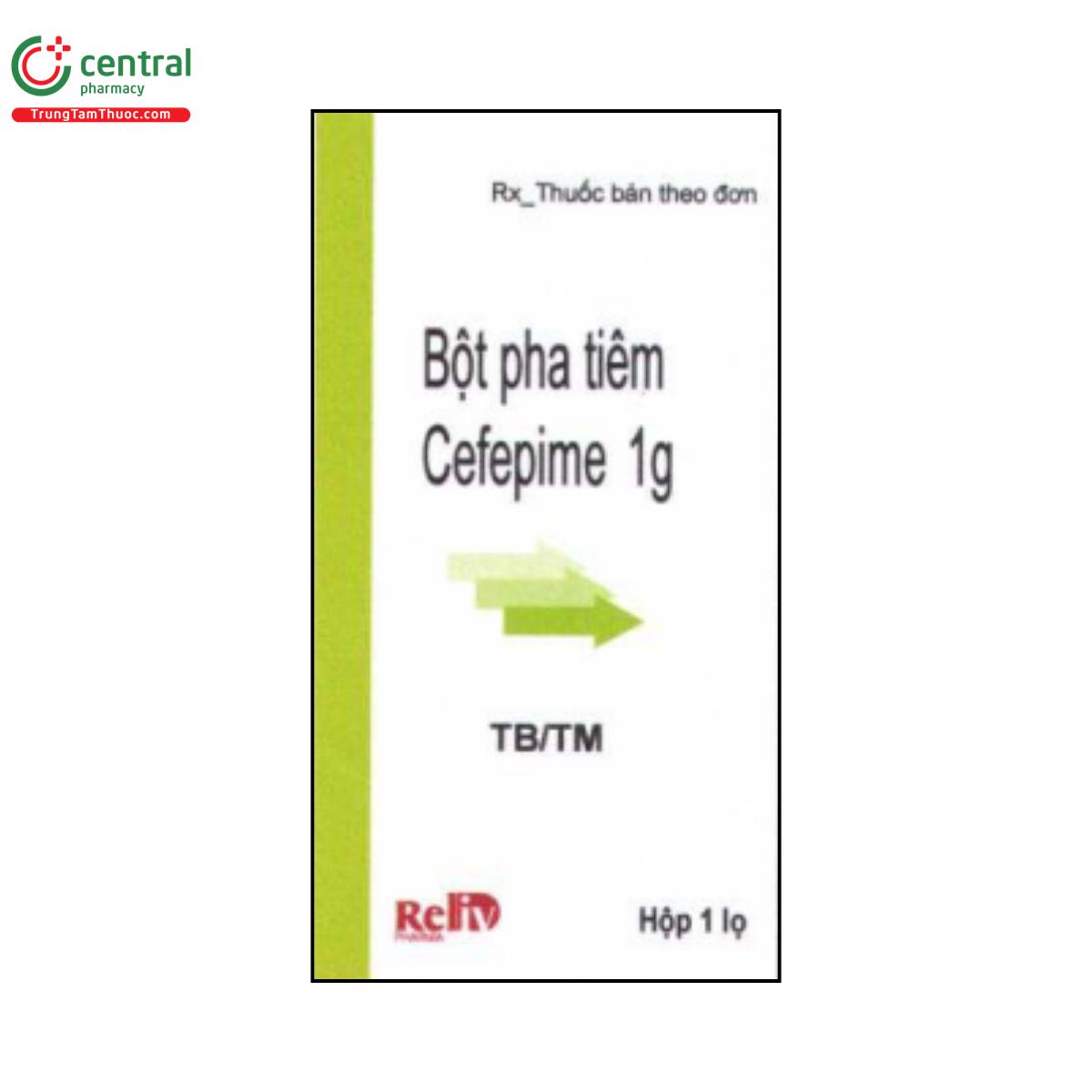 cefepime 1g reliv 1 R7420 cefepime 1g reliv 1 R7420