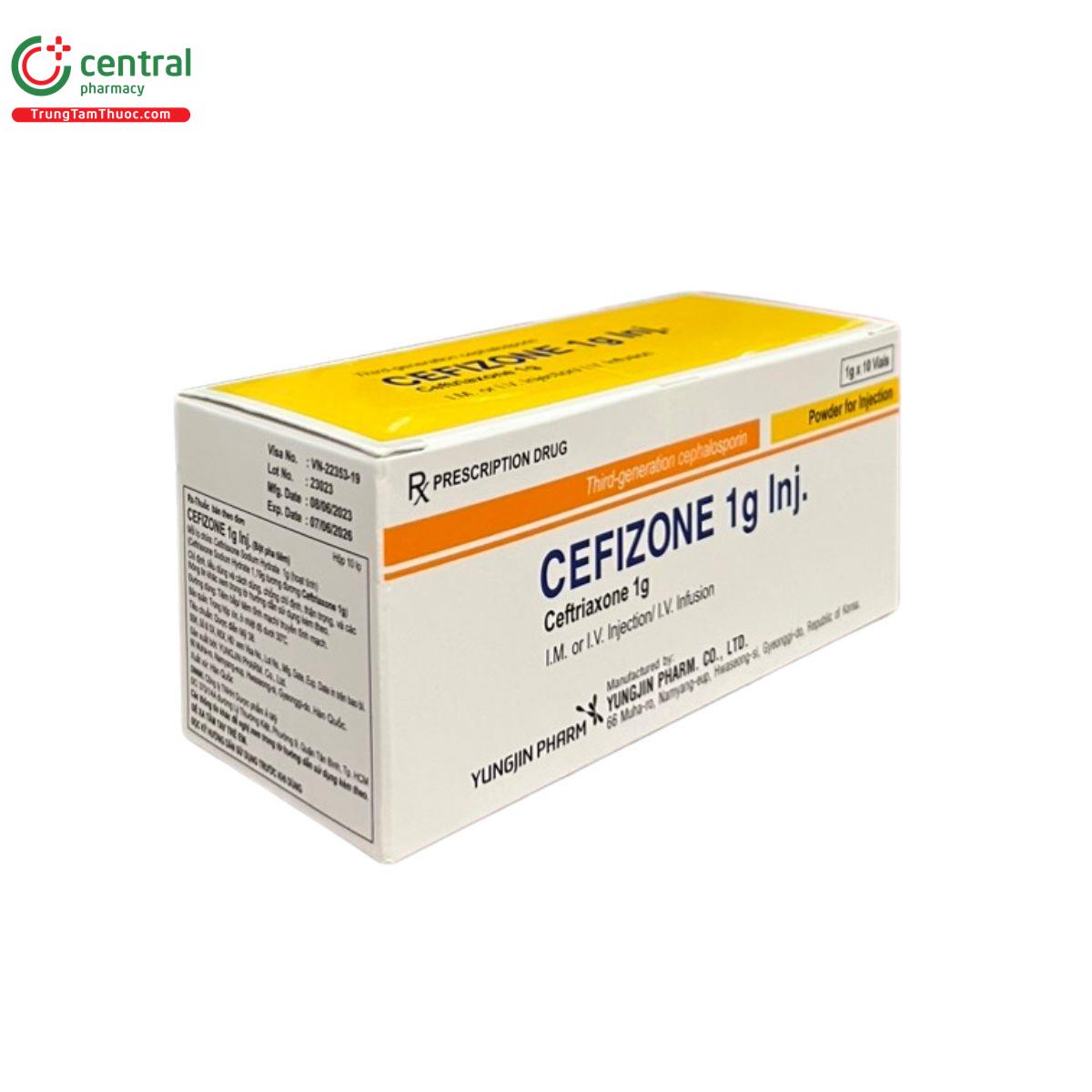 cefizone 1g inj 6 K4718